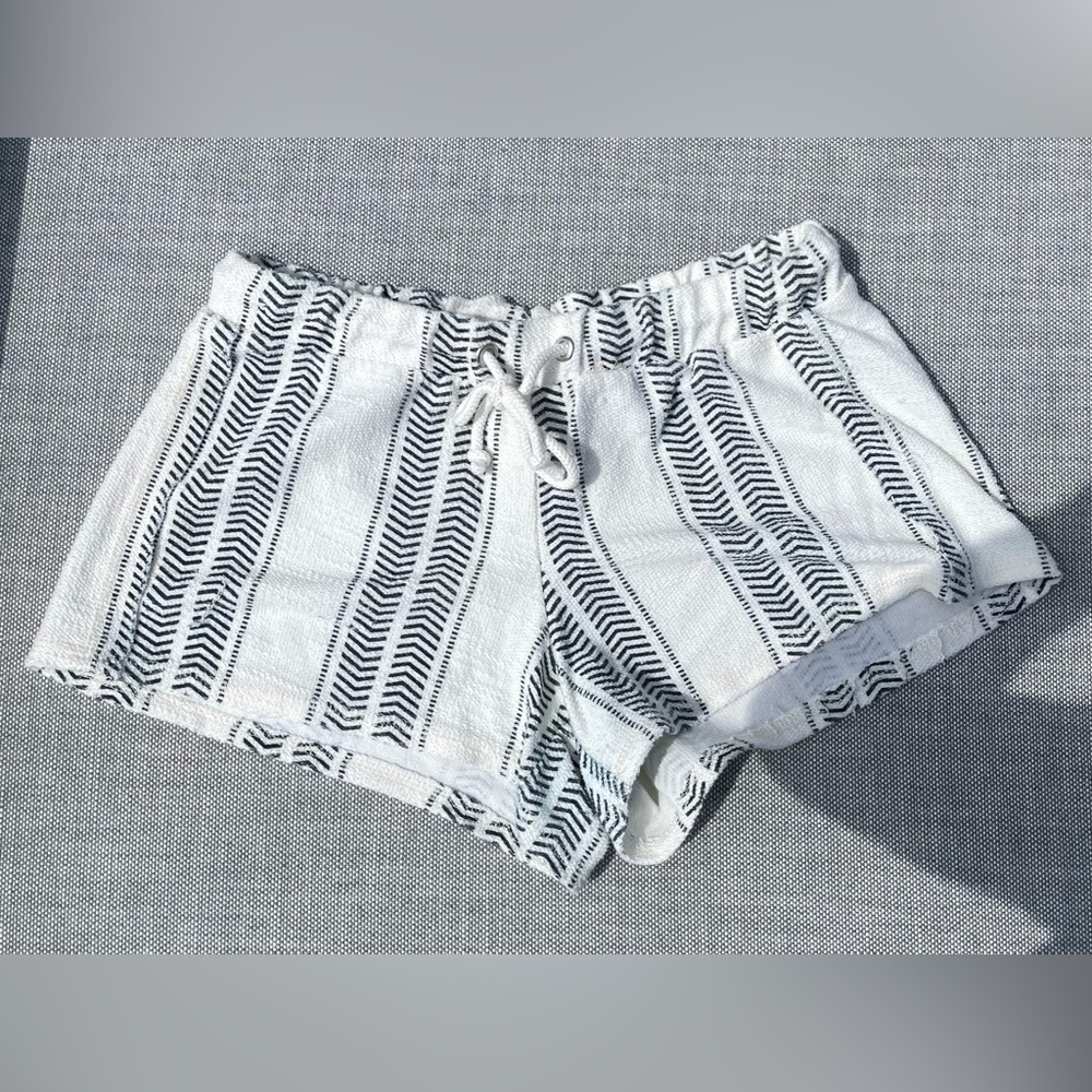 Black/Off White Beach shorts